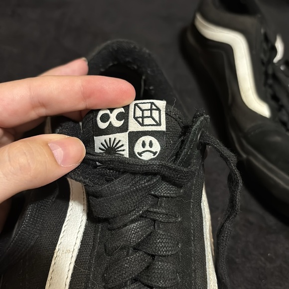 Vans waffle cup BMX | Vans Off The Wall | Black Vans | Men’s Vans | Shoes - Picture 10 of 12